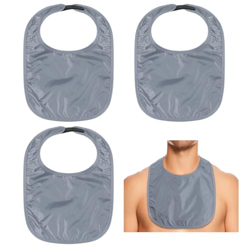 Oudain 3 Pcs Tracheostomy Shower Cover Waterproof Laryngectomy Neck Stoma Protector Breathable Adjustable Tracheotomy CoverGray - Image 2