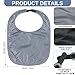 Oudain 3 Pcs Tracheostomy Shower Cover Waterproof Laryngectomy Neck Stoma Protector Breathable Adjustable Tracheotomy CoverGray - Image 4