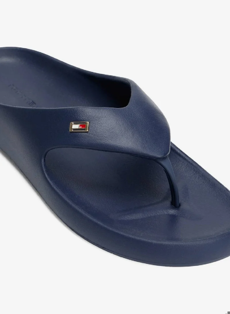 TOMMY HILFIGER Space Blue Beach Sandals for Women | Best Price UAE
