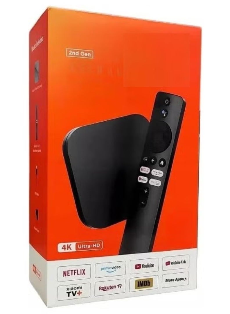 TV Box S (2nd Gen) Global Version 2024 – 4K Ultra HD Streaming Media Player with Google TV, Dual-Band WiFi, Google Assistant Voice Remote, Chromecast Built-In, High-Speed Android Smart TV Box for Seamless Home Entertainment Experience  - Image 2