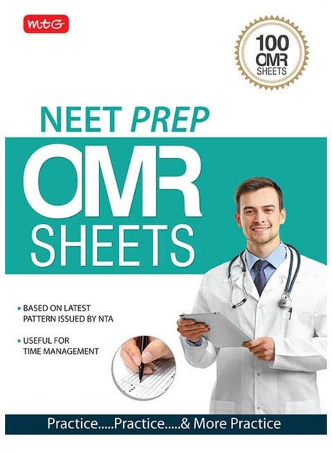 MTG NEET OMR Sheets For Practice and Time Management - 100 OMR Sheets to Attempt Question upto 200 MCQ's, Based on NEET Latest Pattern 2023