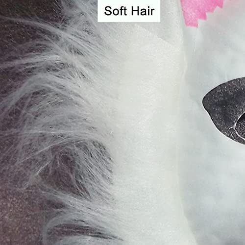 Avirons Dog Face Mask|Animal Face Mask for Kids & Adults|Holi Party Mask|School Fancy Dress Mask|Mask for Birthday Theme Party|Bachelor Party|Kids Plays Mask|Mask For Return gifts (Rubber Form Mask) - Image 4