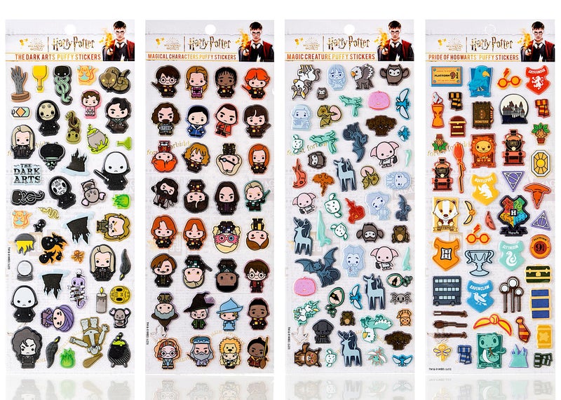 Conquest Journals Harry Potter Puffy Sticker Collection Chibi - Image 2