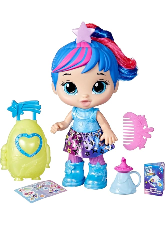 Baby Alive Star Besties Doll Stellar Skylar 8 Inch Space Themed Doll For 3 Year Old Girls Accessories Kids 3 And Up - Image 1
