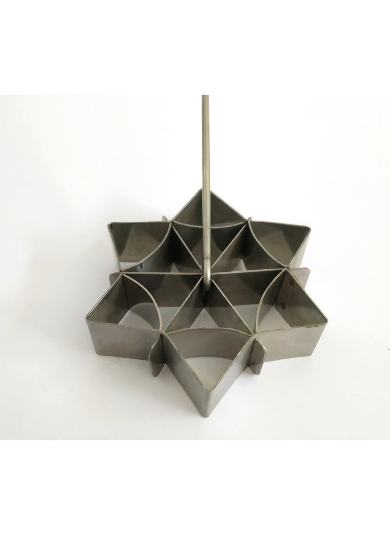 Nar Kalıp Narkalıp Iron Dessert Mold Star Flower Model  - Image 2