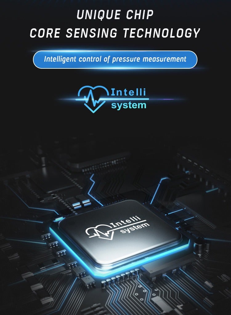 Rechargeable Digital Wrist Blood Pressure Monitor Adjustable Cuff Bp Detector 2x99 Readings Memory Large Display Voice Heart Rate Automatic Tensiometer - Image 3