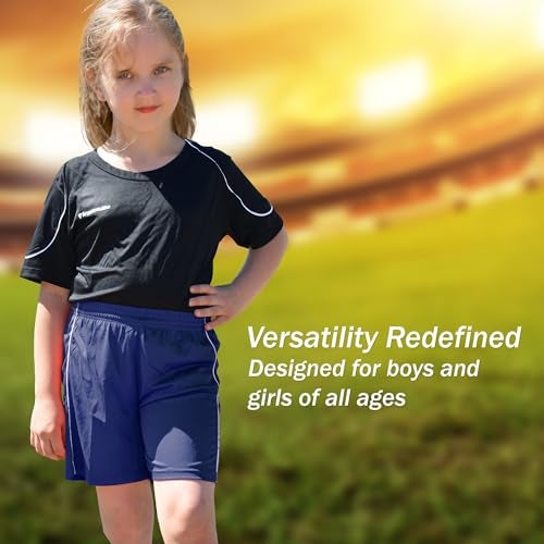 Vizari Adult Dynamo Soccer Shorts, Navy, Medium - Image 4