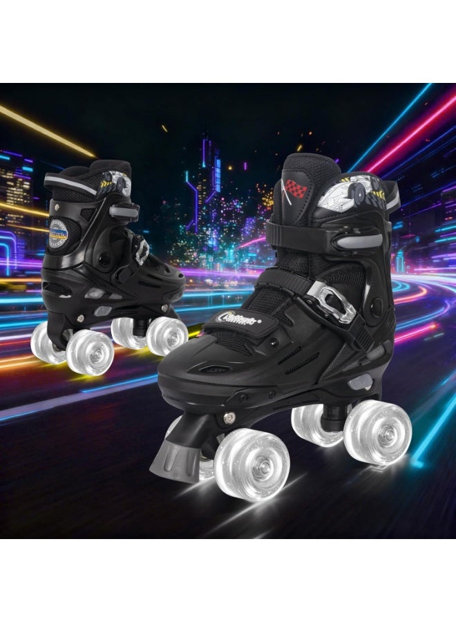 Nattork Adjustable Roller Skates for Kids Boys Girls Teen Youth Age 4-16 Cool Racing Car Indoor Outdoor Gift Idea for Birthdays - Image 5