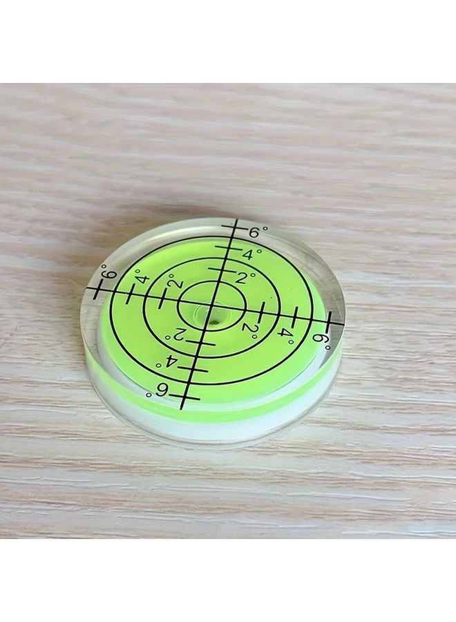 6pcs Round Bubble Spirit Level With Degree Marks For Leveling Turntable Tripod Camera - Image 5