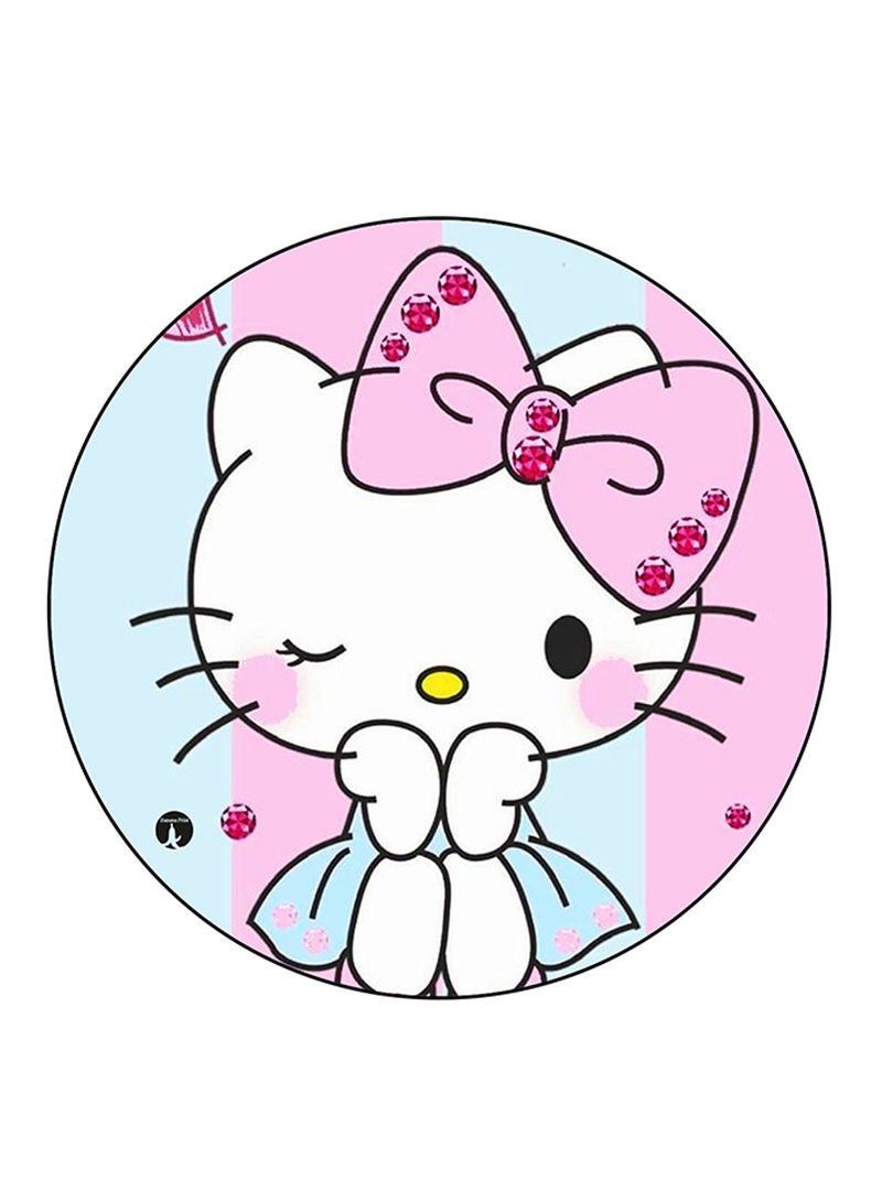RKN Hello Kitty Printed Fridge Magnet  Round  Multicolour - Image 2