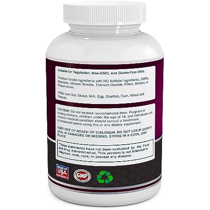 VitaBreeze Turmeric Curcumin Complex with Black Pepper Extract - 755mg per Capsule, 180 Veg. Caps - Contains Piperine (for Superior Absorption and Tumeric Bio-Availability) and 95% Standardized Curcuminoids - Image 3