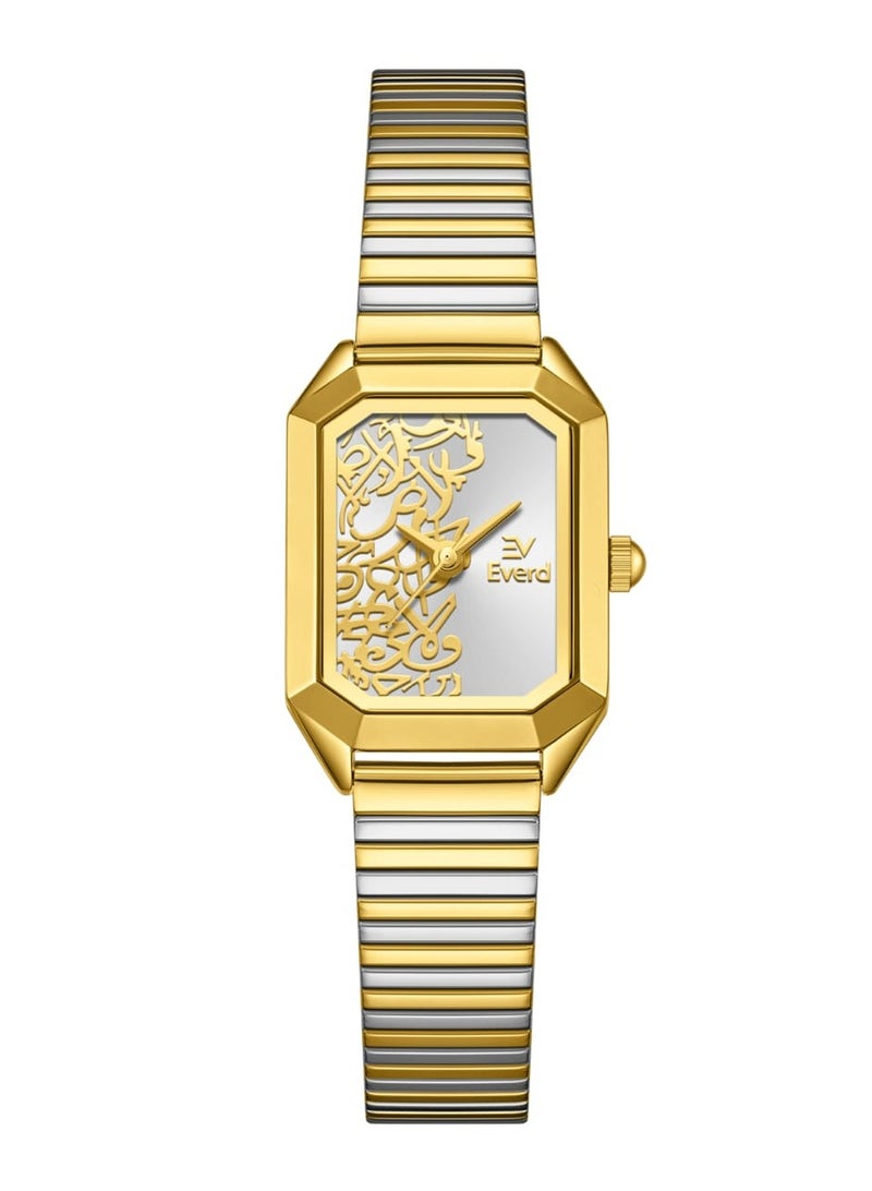 Everd Modern Women’s Watch with Arabic Ornaments