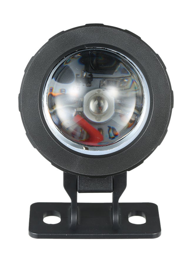 إسكدنيا مصباح LED غاطس للتشغيل تحت الماء بقوة 10 وات مع جهاز تحكم عن بعد أسود 10.8 X 8.5 X 8.3سم - Image 1