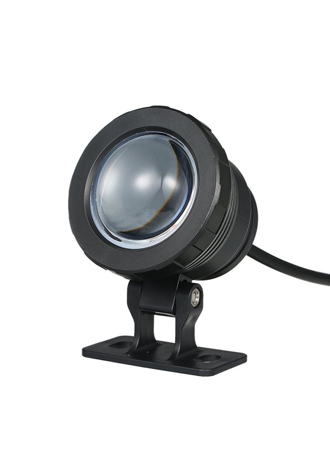 إسكدنيا مصباح LED غاطس للتشغيل تحت الماء بقوة 10 وات مع جهاز تحكم عن بعد أسود 10.8 X 8.5 X 8.3سم - Image 3