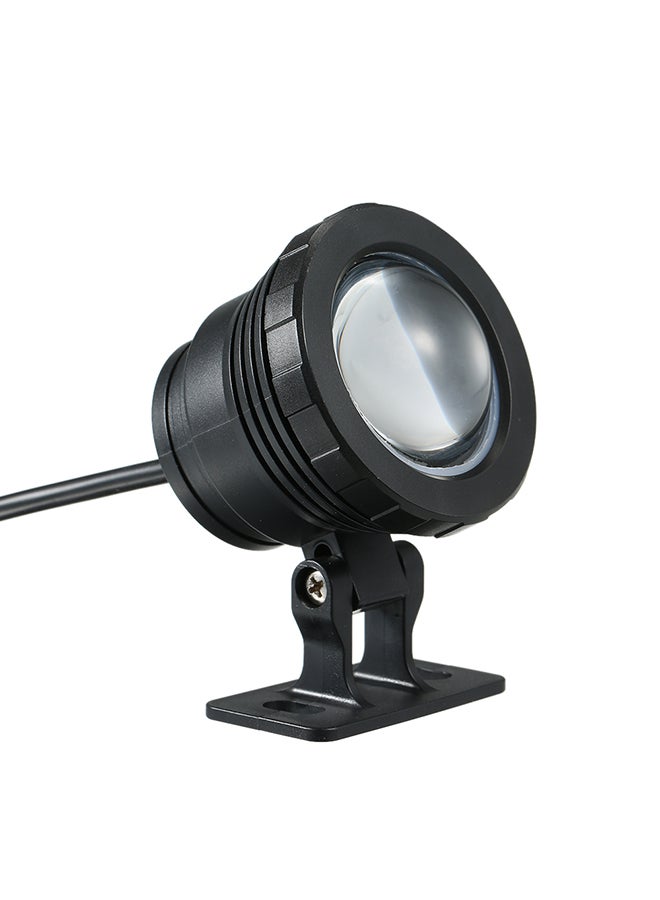 إسكدنيا مصباح LED غاطس للتشغيل تحت الماء بقوة 10 وات مع جهاز تحكم عن بعد أسود 10.8 X 8.5 X 8.3سم - Image 2