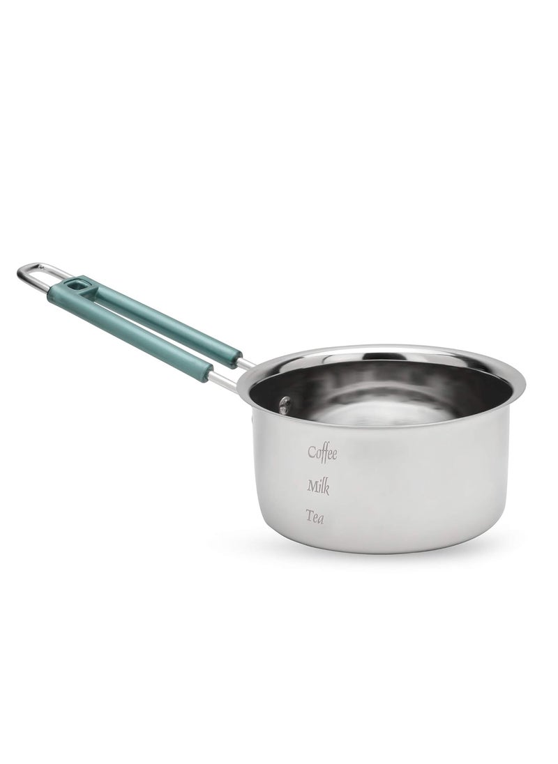Coconut - Coconut Stainless Steel Cookware Combo - Induction and Gas Stove compactible -3 pc Set - Kadai - 1, Sauce Pan -1, Cooking Pot-1 - Image 1