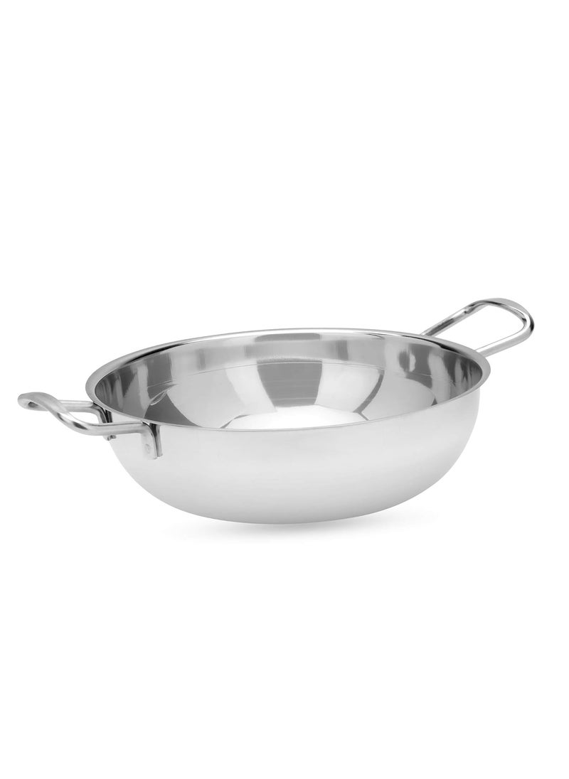 Coconut - Coconut Stainless Steel Cookware Combo - Induction and Gas Stove compactible -3 pc Set - Kadai - 1, Sauce Pan -1, Cooking Pot-1 - Image 1