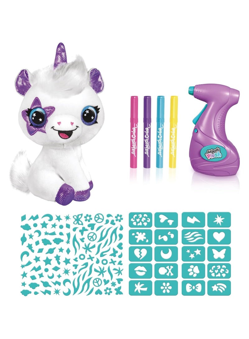 Canal Toys Unicorn Customise Airbrush Plush,Wash And Repeat,Colour Your Plush - Image 4