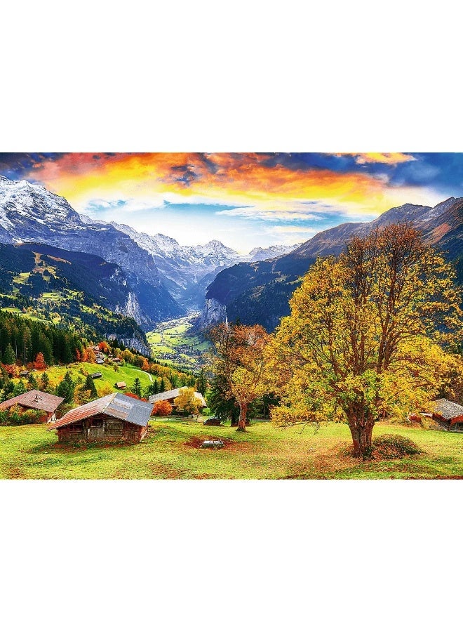 Trefl - A Picturesque Alpine Village 1000 Pieces - 10775 - Image 2