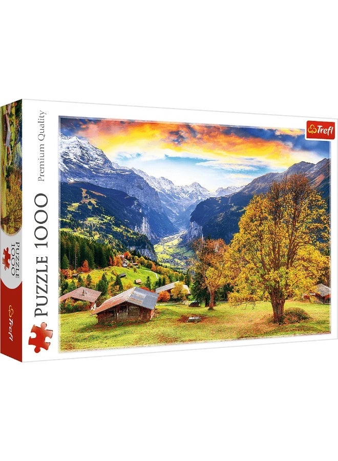 Trefl - A Picturesque Alpine Village 1000 Pieces - 10775 - Image 1
