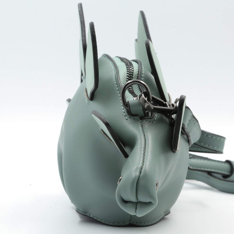 Ondeam Dinosaur Shoulder Purses,PU Stegosaurus CrossBody Bag for Girl Women(Blue) - Image 3