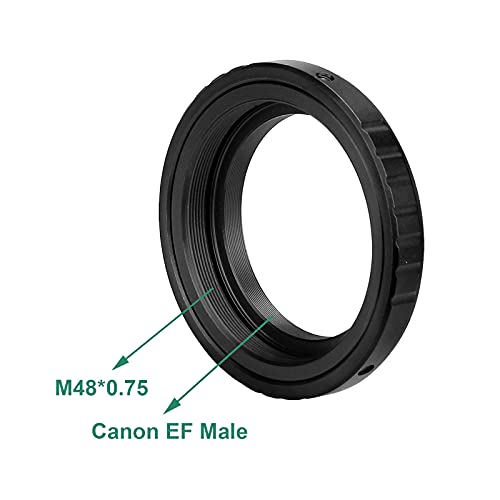 SVBONY SV195 T Ring Adapter Wide 48mm T Ring Compatible with Canon EOS Cameras Telescope Photography - Image 5