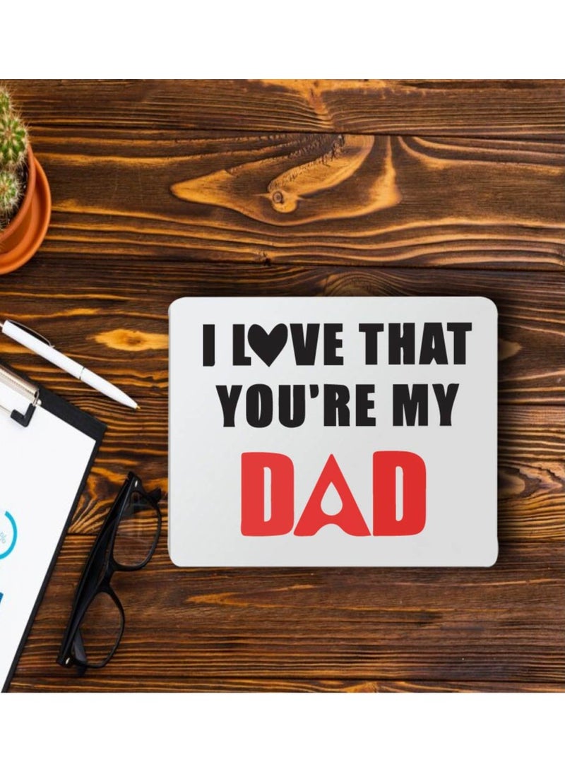 PRINTSHOP4ME Father's Day Mouse Pad - Father's Day Mouse Pad with Shortcut Reference Guide for Mac OS, Windows - Father's Day Design Printed Mouse Pad for PC, Laptop, Gaming - Gift for Father's Day  - Image 5