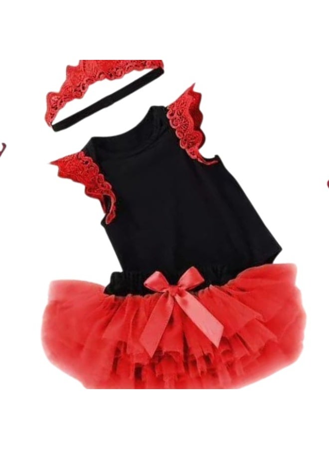 Girls' set for events and parties from one day to one and a half years