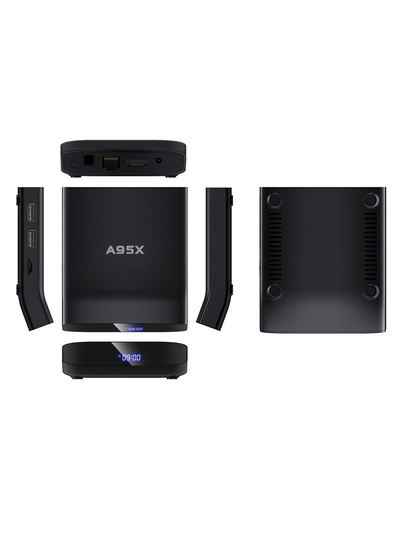 Android 11.0 Set Top Box, Smart TV Box Amlogic S905W2 with 2.4G/5G Dual WiFi Support H.265/3D/4K Ultra HD/BT 4.0/HDMI 2.0