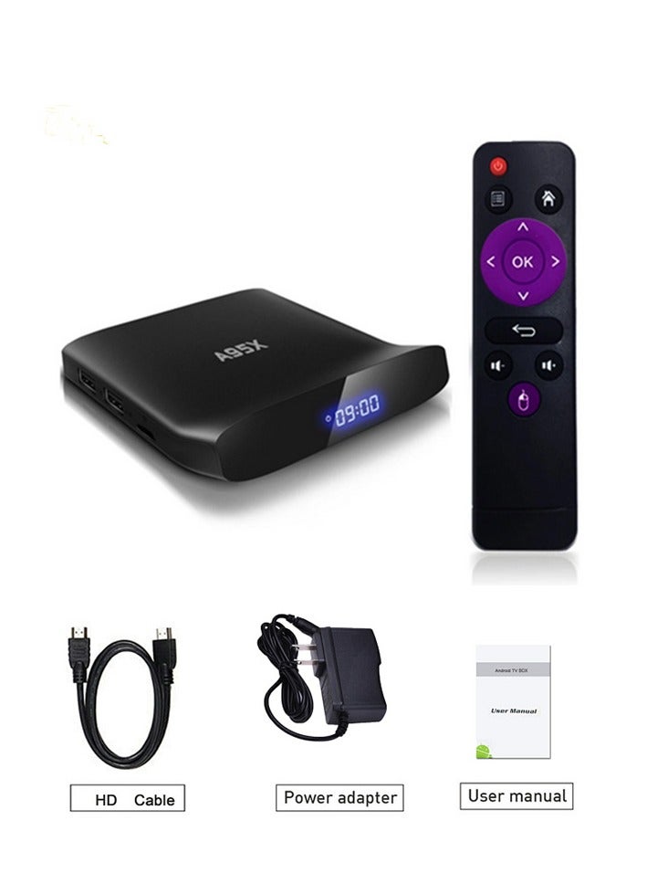 Android 11.0 Set Top Box, Smart TV Box Amlogic S905W2 with 2.4G/5G Dual WiFi Support H.265/3D/4K Ultra HD/BT 4.0/HDMI 2.0