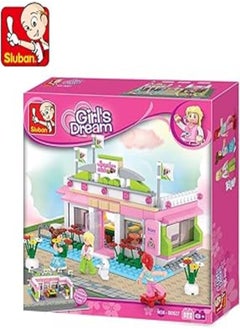 Sluban Sluban Snooker Club Girls Dream Building Kit (289 Pieces) 