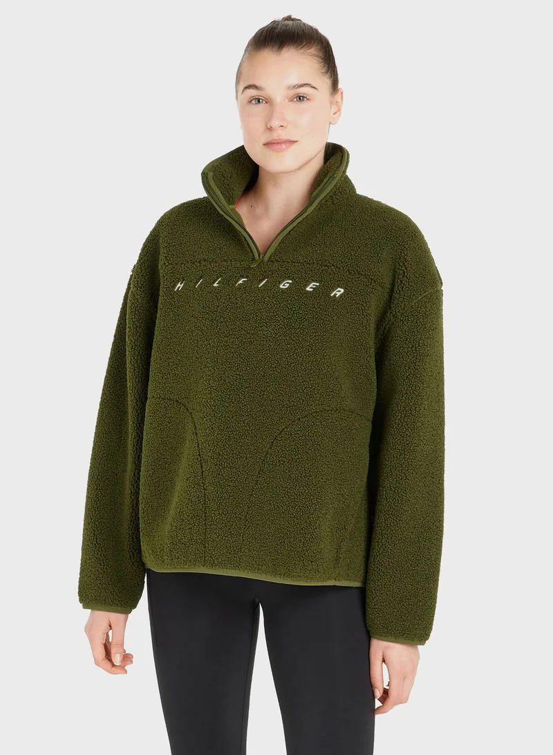 TOMMY HILFIGER Relaxed Teddy Hoodie