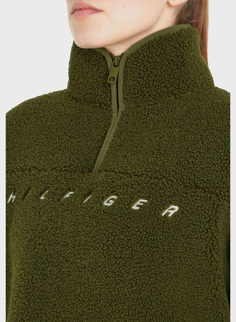 TOMMY HILFIGER Relaxed Teddy Hoodie