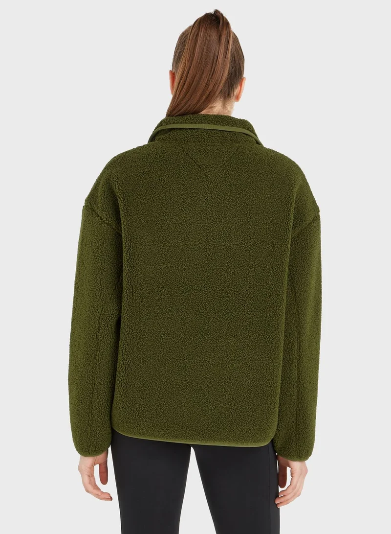 TOMMY HILFIGER Relaxed Teddy Hoodie