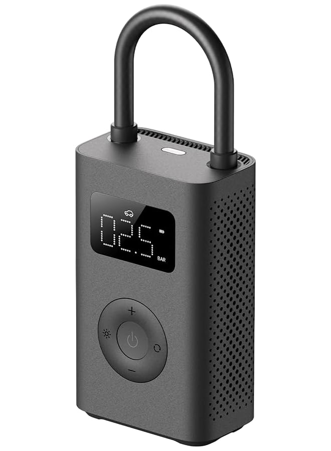 Xiaomi Portable Electric Air Compressor 2 Portable Air Compressor (0.2 10.3 Bar/3-150 Psi, 6 Modes, 2000Mah Battery, 14.4Wh, Usb-C Charging, Led Display), Black (Es Version) - Image 3