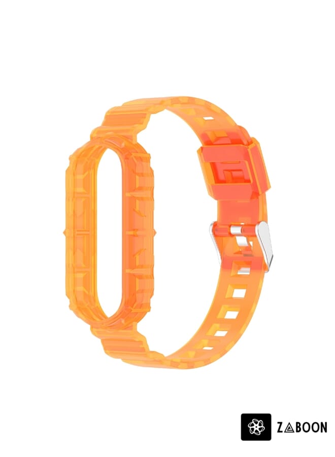 Zaboon Xiaomi Mi Band 5/6/7 Universal TPU Integrated Watch Band - Image 3