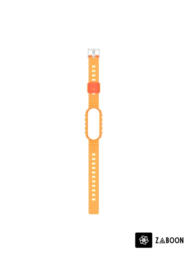 Zaboon Xiaomi Mi Band 5/6/7 Universal TPU Integrated Watch Band - Image 4