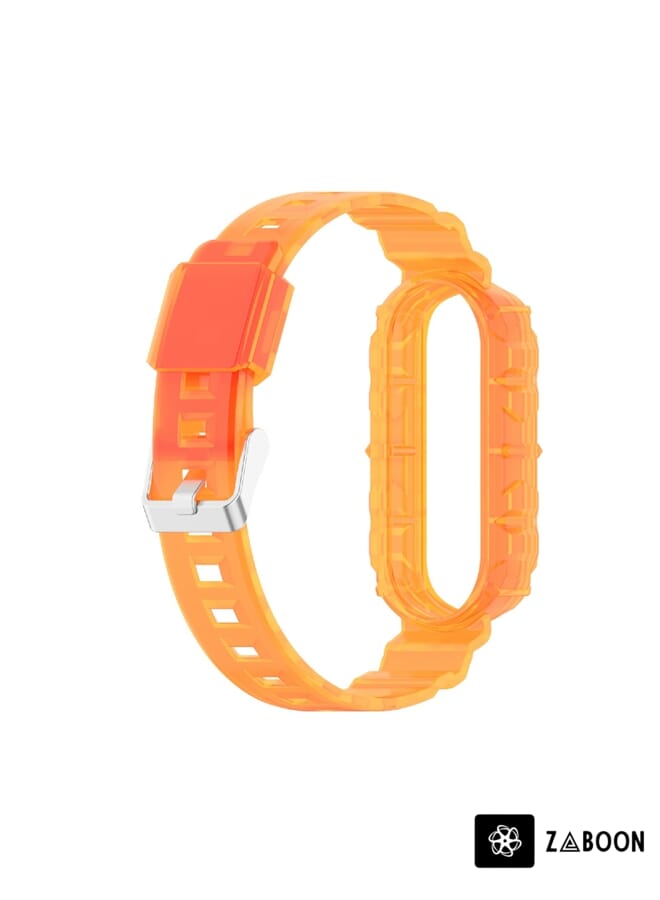 Zaboon Xiaomi Mi Band 5/6/7 Universal TPU Integrated Watch Band - Image 2
