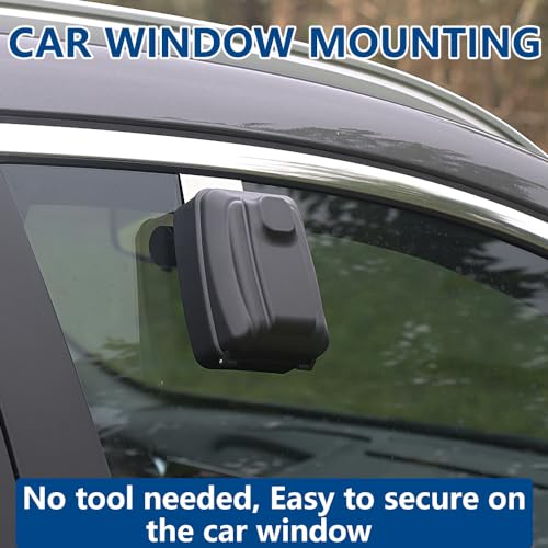 Piclafe Car Window Lock Box for Turo, Portable Lockbox for Car Keys with Key Labeling Tag, Car Key Lock Box Fit for Ride Share, Turo, GetAround, Large Capacity, Protective Cover, Weather Protection - Image 5