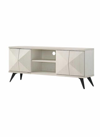 Modern Multifunctional TV Table Stand- -Storage Unit with Tow Shelve and Tow Doors Tv 150cm Color Sonoma Sonoma Oak - pzsku/Z5C93E2F11C7E94E7D5F0Z/45/_/1697812480/d2c76511-feb1-4375-bcce-478564bcfd55