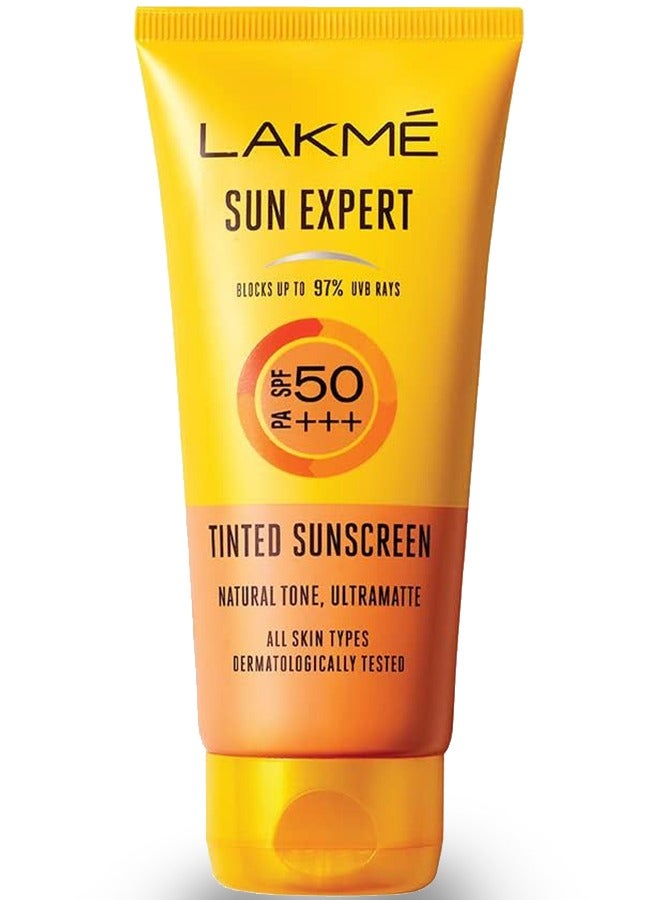 LAKME Sun Expert Tinted Sunscreen 50 SPF 100g multi - Image 3