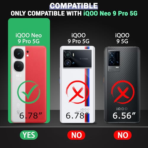 TheGiftKart Shockproof Back Cover Case for iQOO Neo 9 Pro 5G | Raised Bumps for Camera & Screen Protection | Ultra Clear Soft Silicone Back Cover Case for iQOO Neo9 Pro 5G (TPU, Transparent) - Image 2