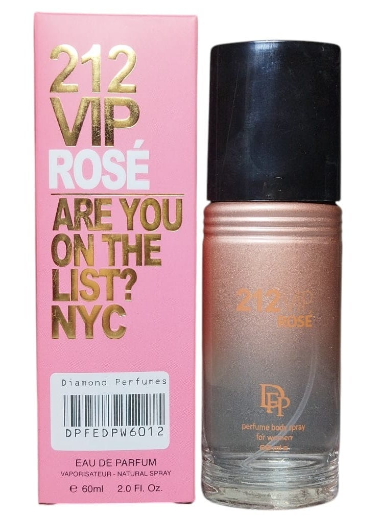 212 Vip Rose Eau De Parfum For Women - 60 ML