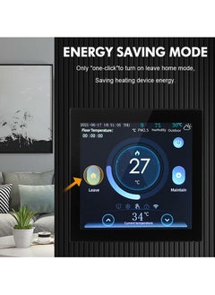 Aqara Aqara S3 Smart Zigbee Thermostat,Touch Screen Panel Voice/Remote Control Support Sensing Temperature Humidity Work with Homekit APP  - Image 3