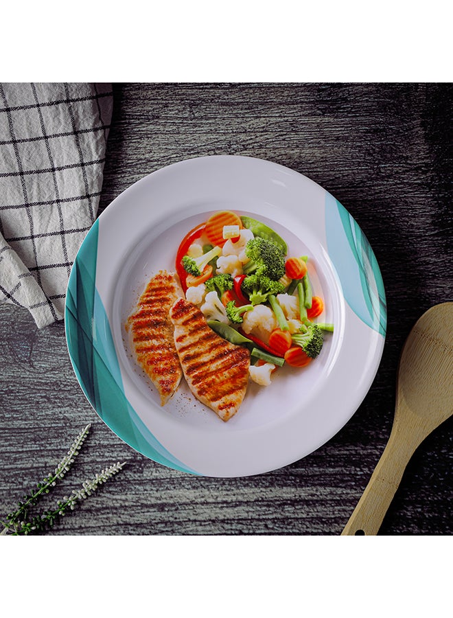 Royalford 9'' Super Rays Deep Plate Multi Colour Assorted Colours - Image 2