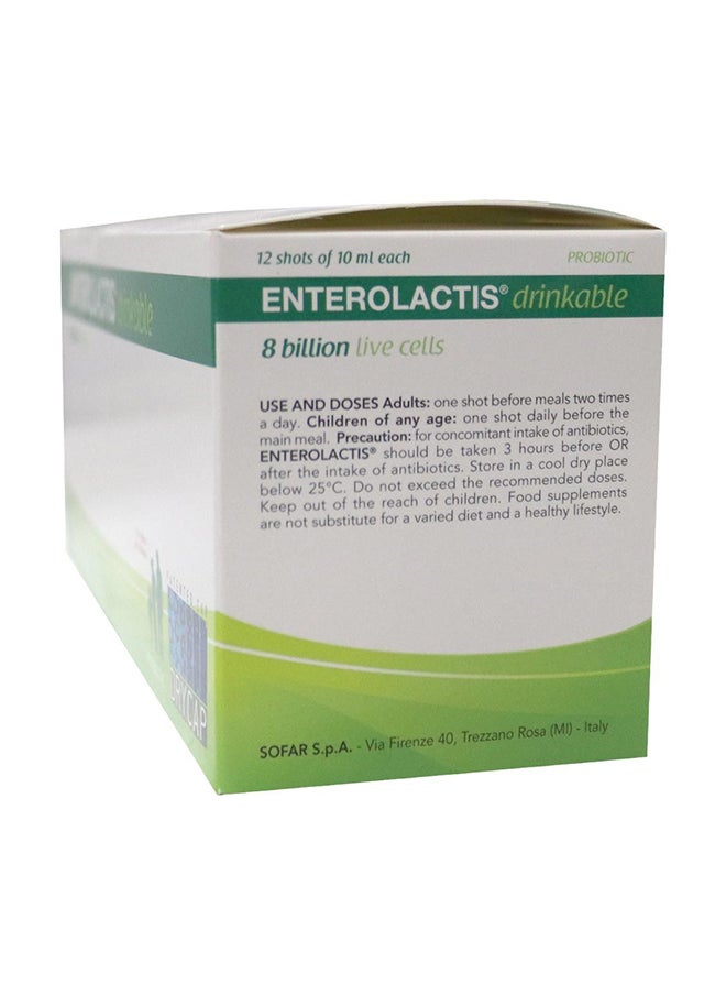 ENTEROLACTIS - Drinkable DryCap 10 mL 12's - Image 1