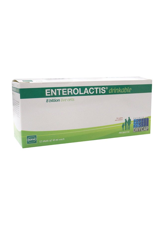 ENTEROLACTIS - Drinkable DryCap 10 mL 12's - Image 1