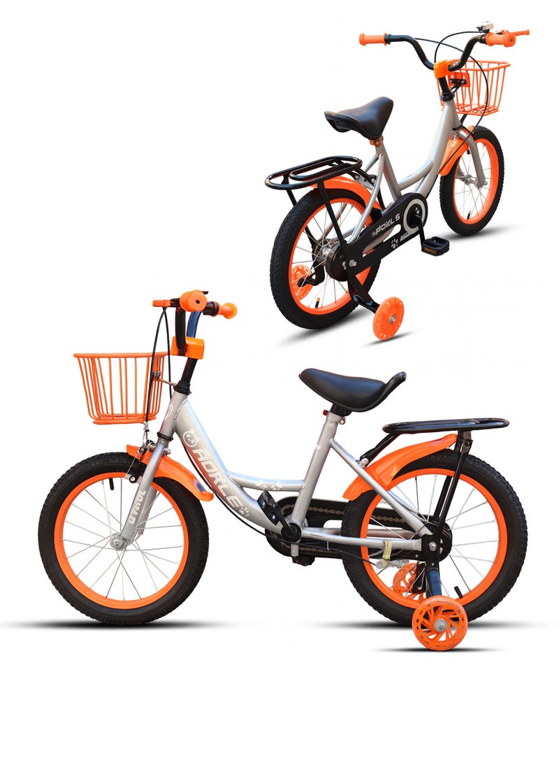 DBLEW Kids Bike 12-18-Inch, Bicycle For Kids With Training Wheels, Adjustable Seat,