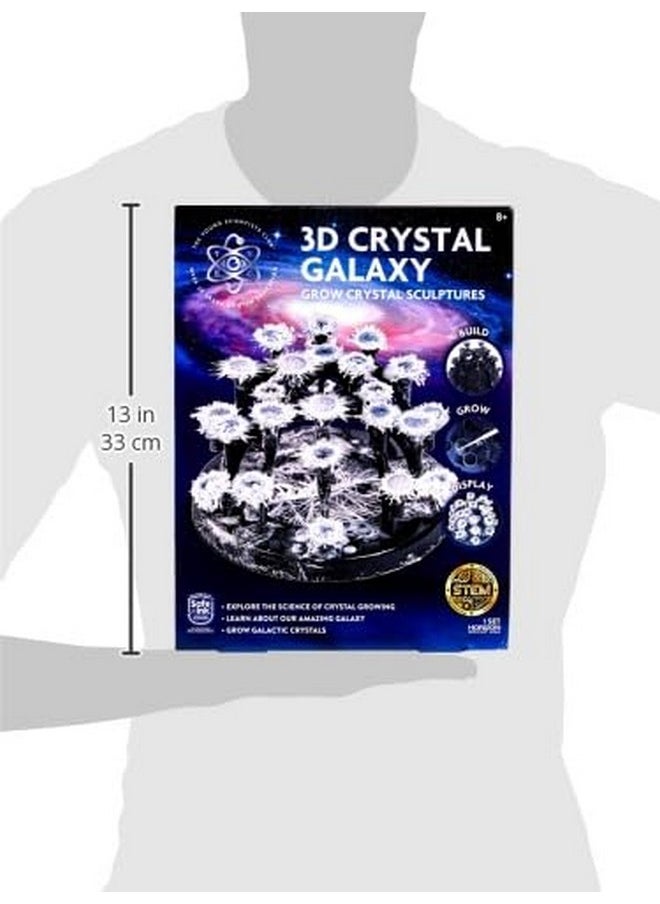 The Young Scientists Club The Young Scientists Club 3D Crystal Galaxy, Grow Crystal Sculptures, Crystal Growing Kit for Kids Science Experiments Gifts for Boys & Girls, STEM Kits for Kids, STEM Toys, 8 Year Old Boy Gift  - Image 3
