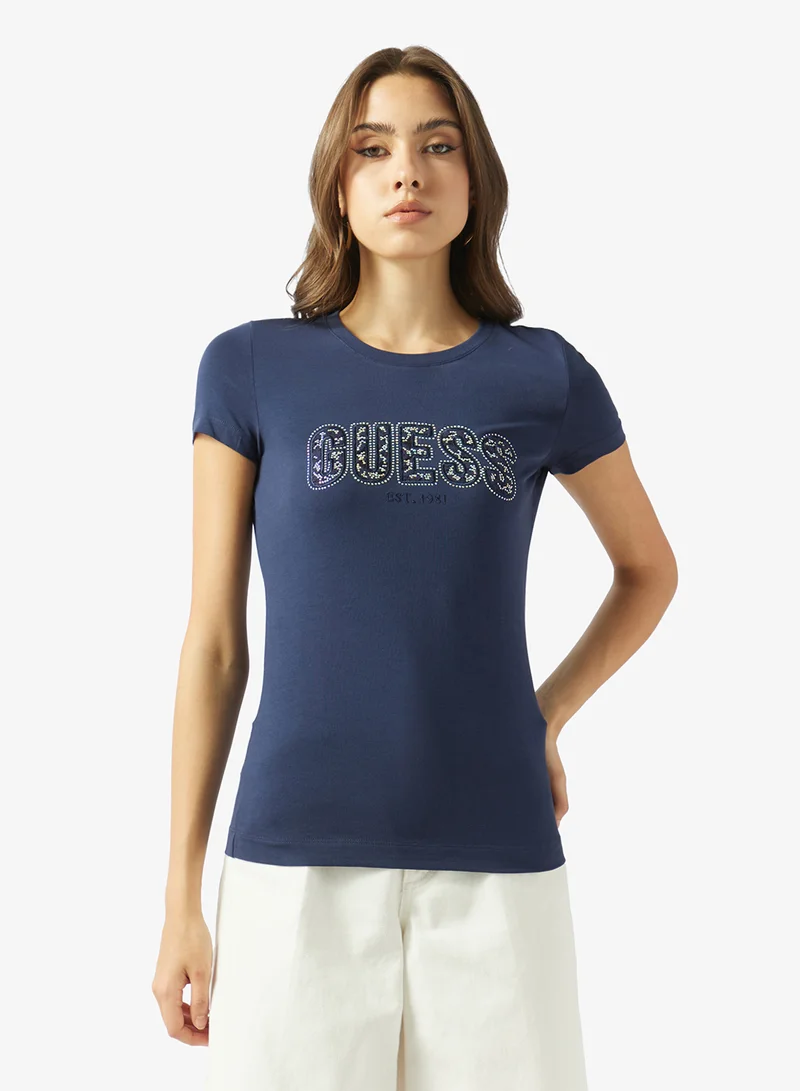 جس Crew Neck T-Shirt Slim Fit